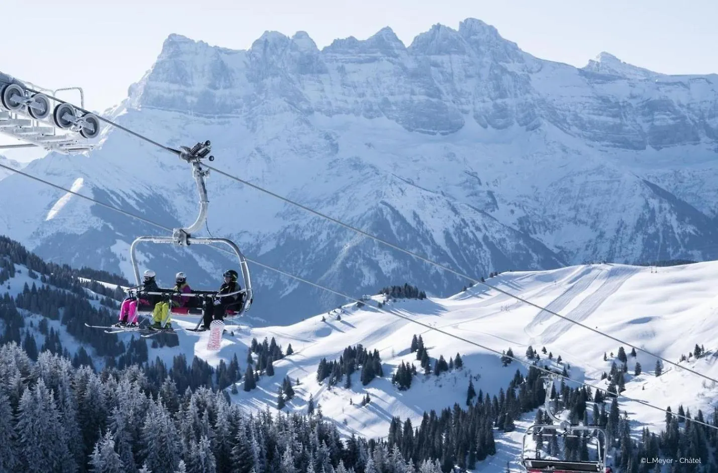 Corina Cn43 Quiet & Mountain 4 Pers Apartment Chatel 0*,